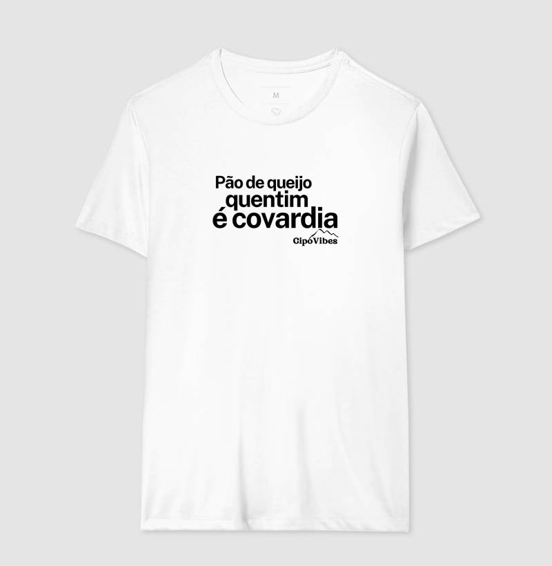 Camiseta Pão de Queijo - Branca