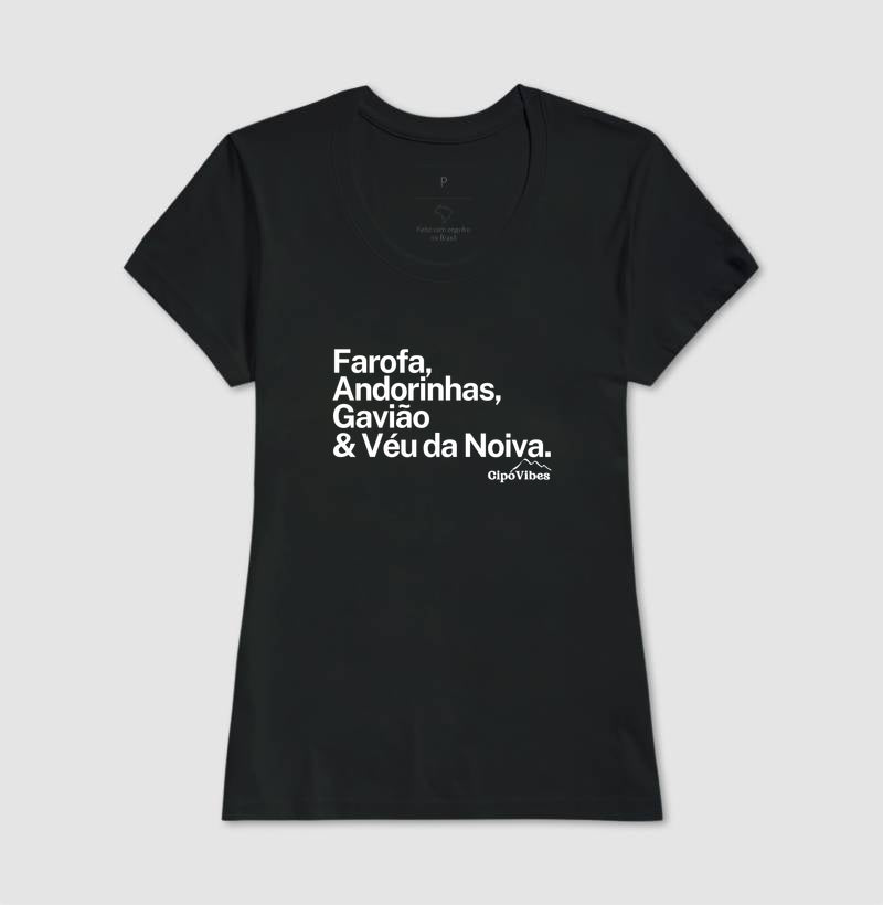 Camiseta Cachoeiras da Serra