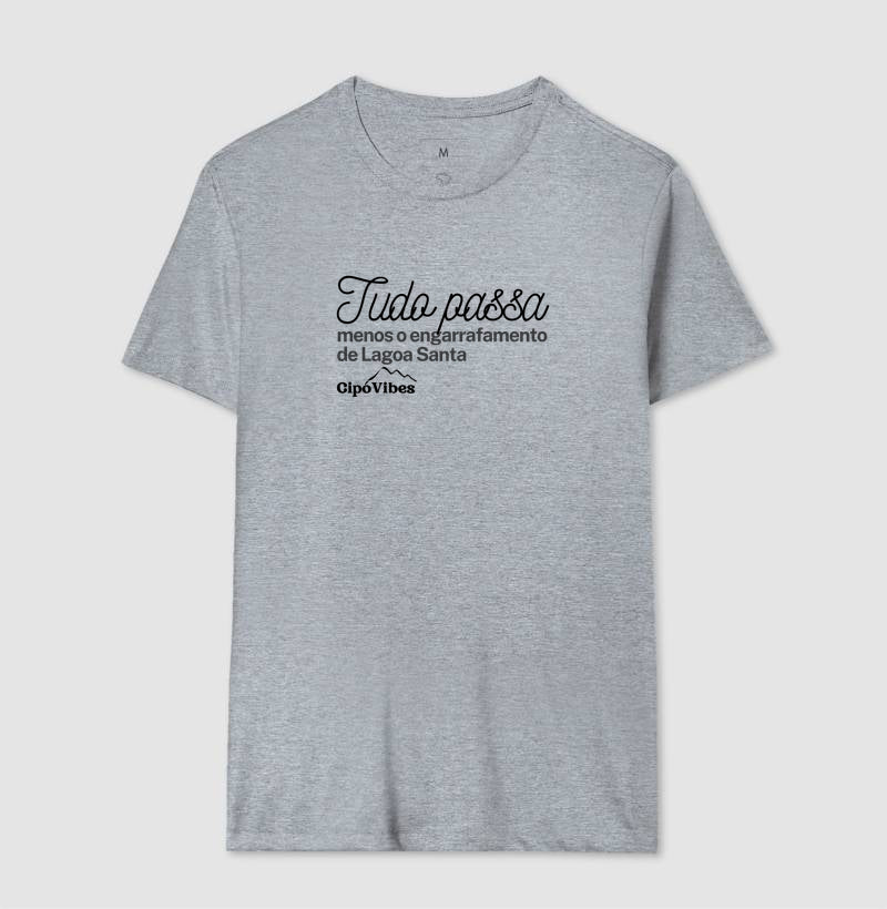 Camiseta Tudo Passa - Branca