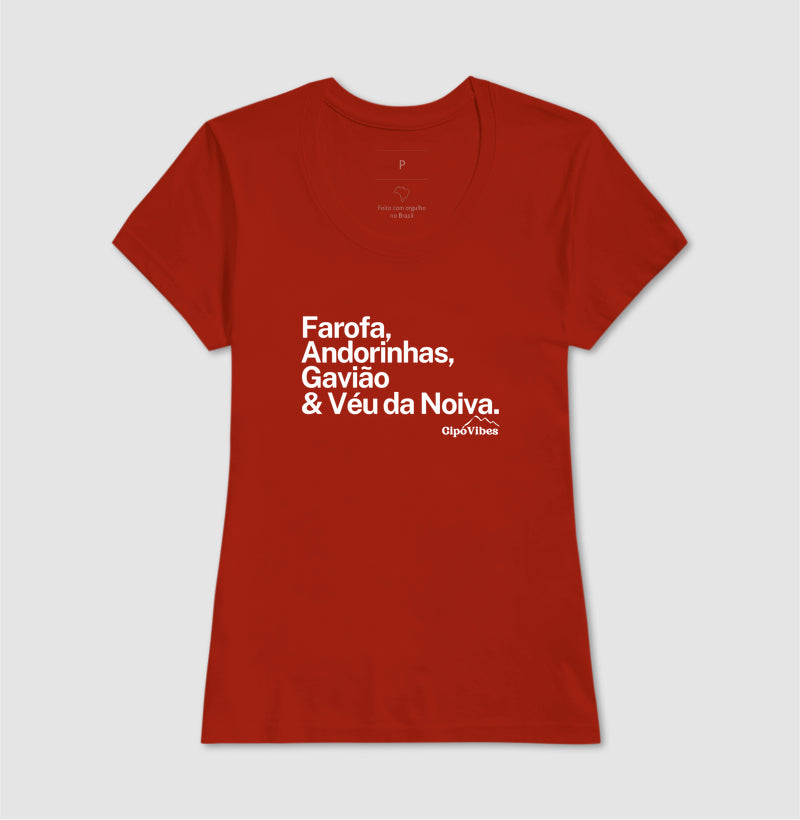 Camiseta Cachoeiras da Serra