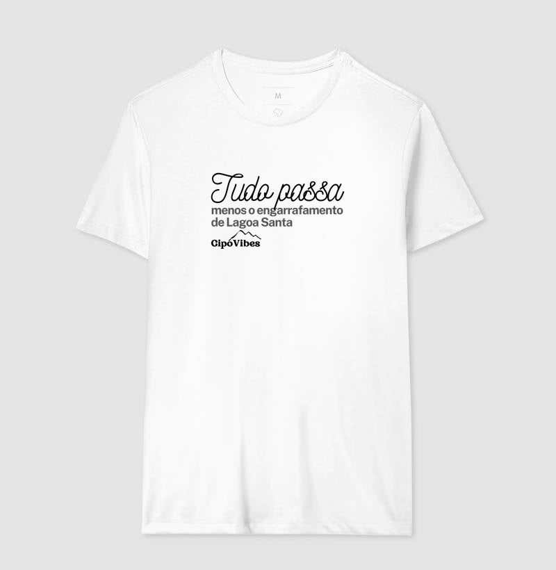 Camiseta Tudo Passa - Branca