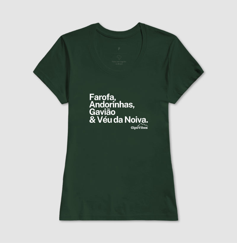 Camiseta Cachoeiras da Serra