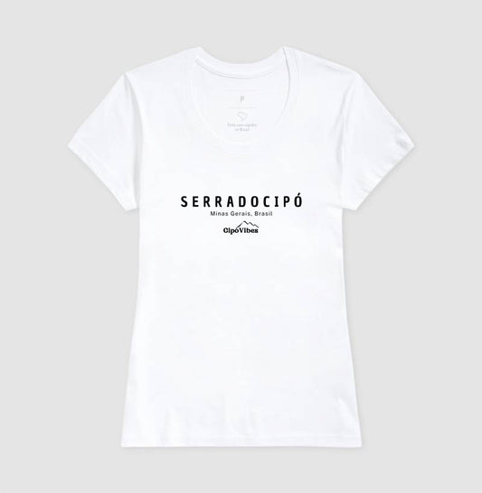 Camiseta Serra do Cipó - Branca