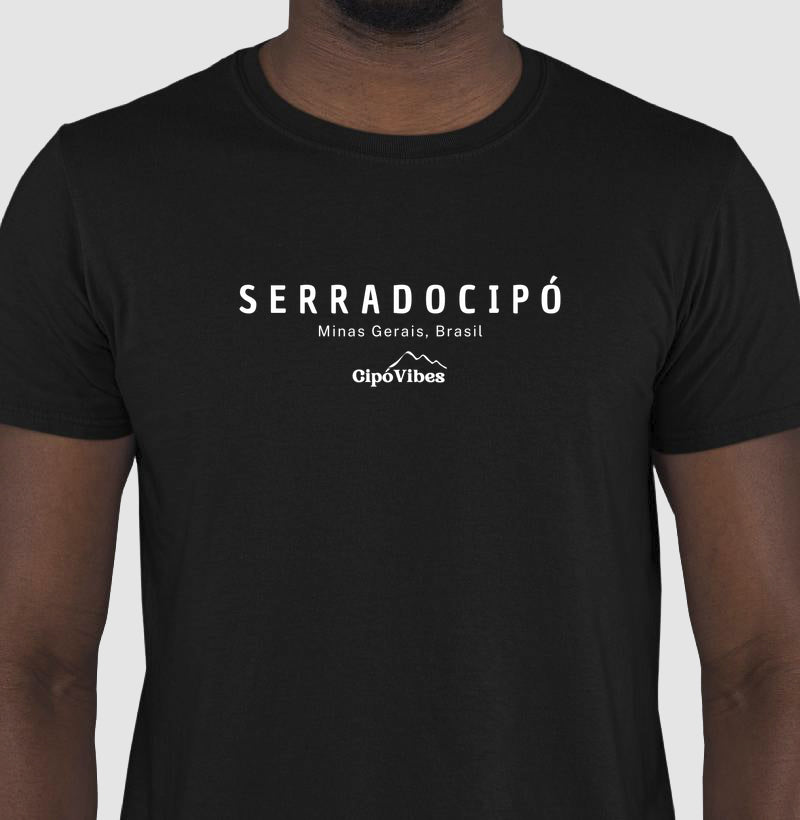 Camiseta Serra do Cipó - Preta