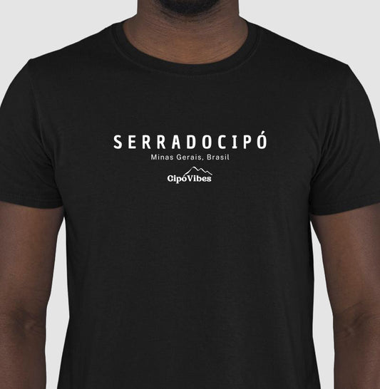 Camiseta Serra do Cipó - Preta